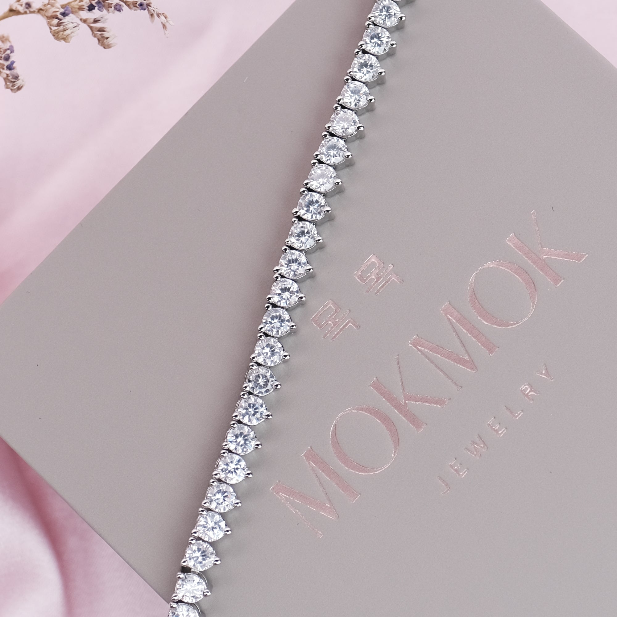 Mokmok Signature Tennis Bracelet