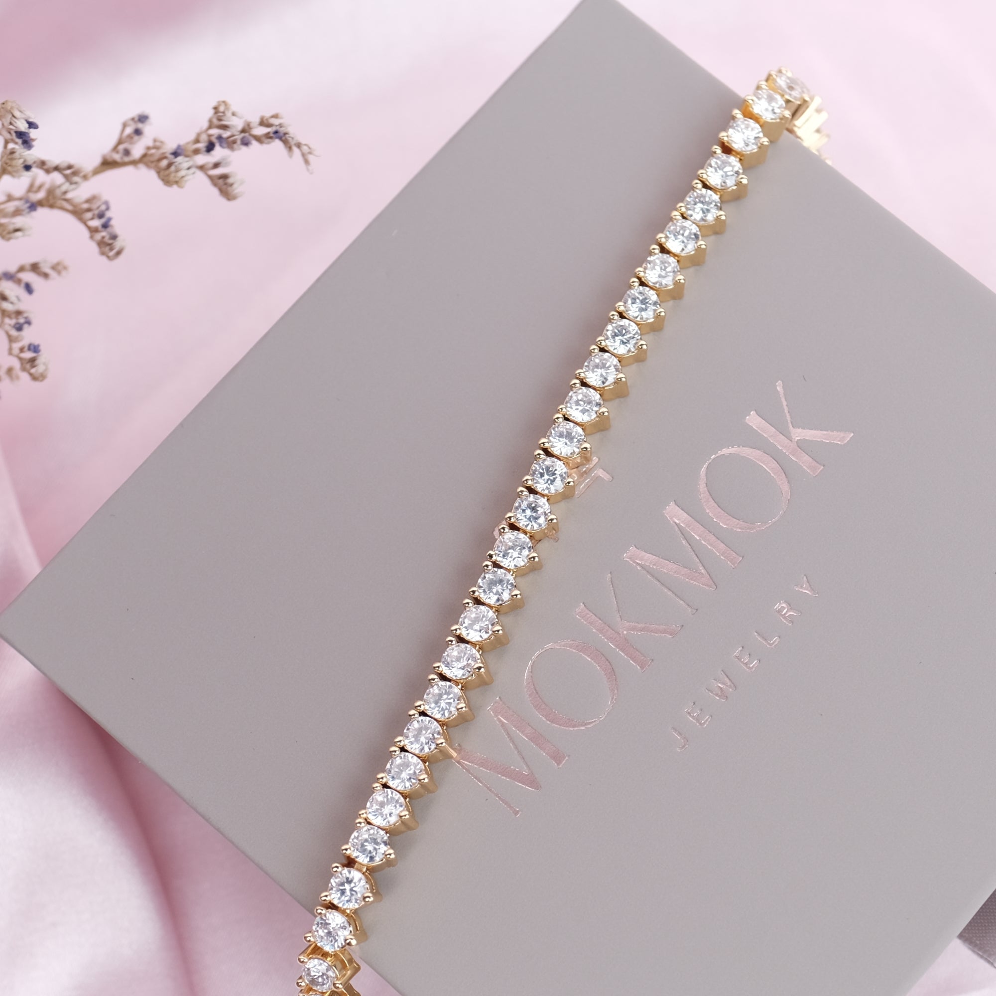 Mokmok Signature Tennis Bracelet