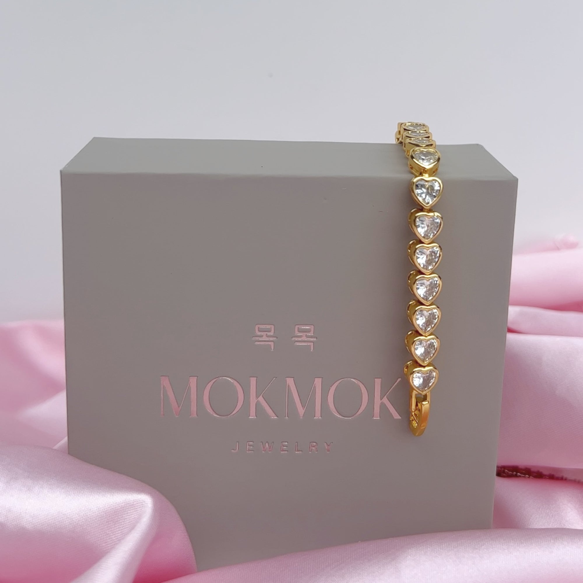 LIMITED EDITION Heart Diamond 5mm Tennis Bracelet