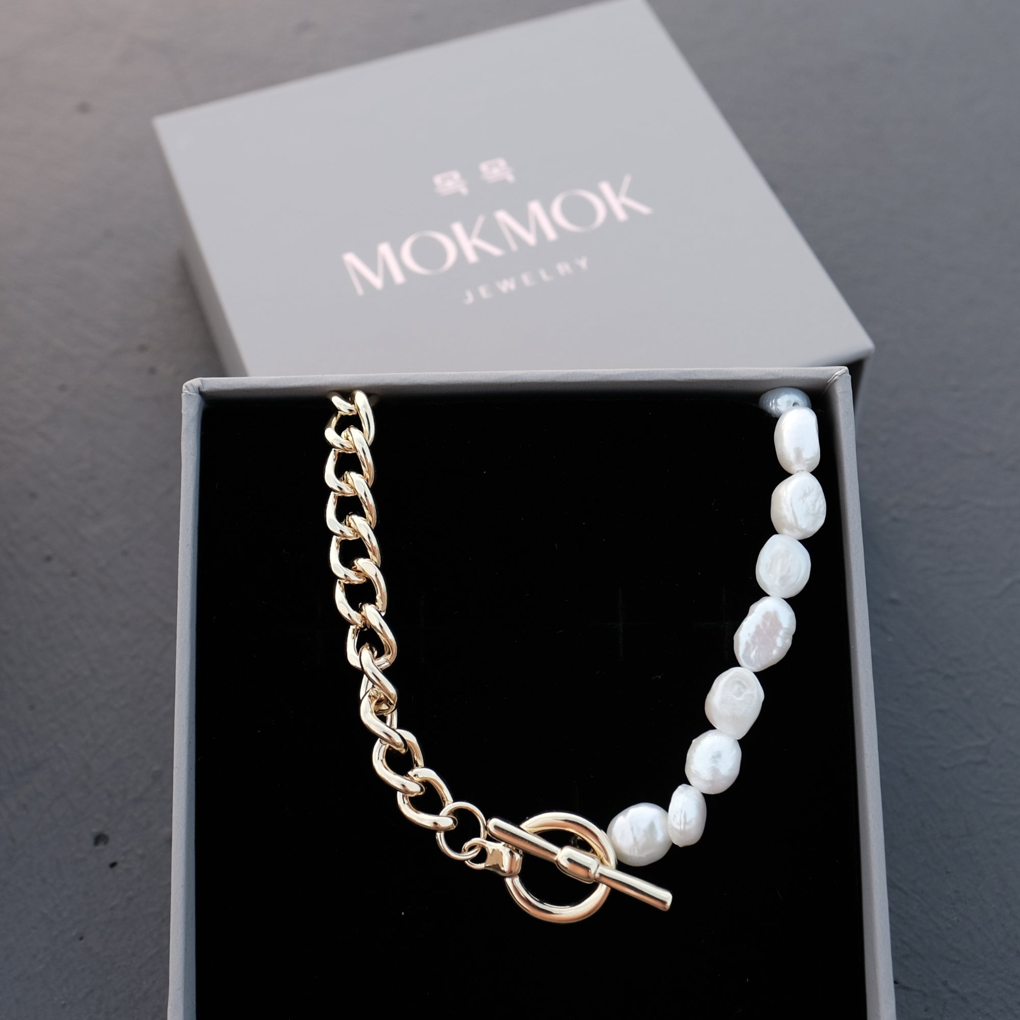 50/50 River Pearl San Marco Chain Choker