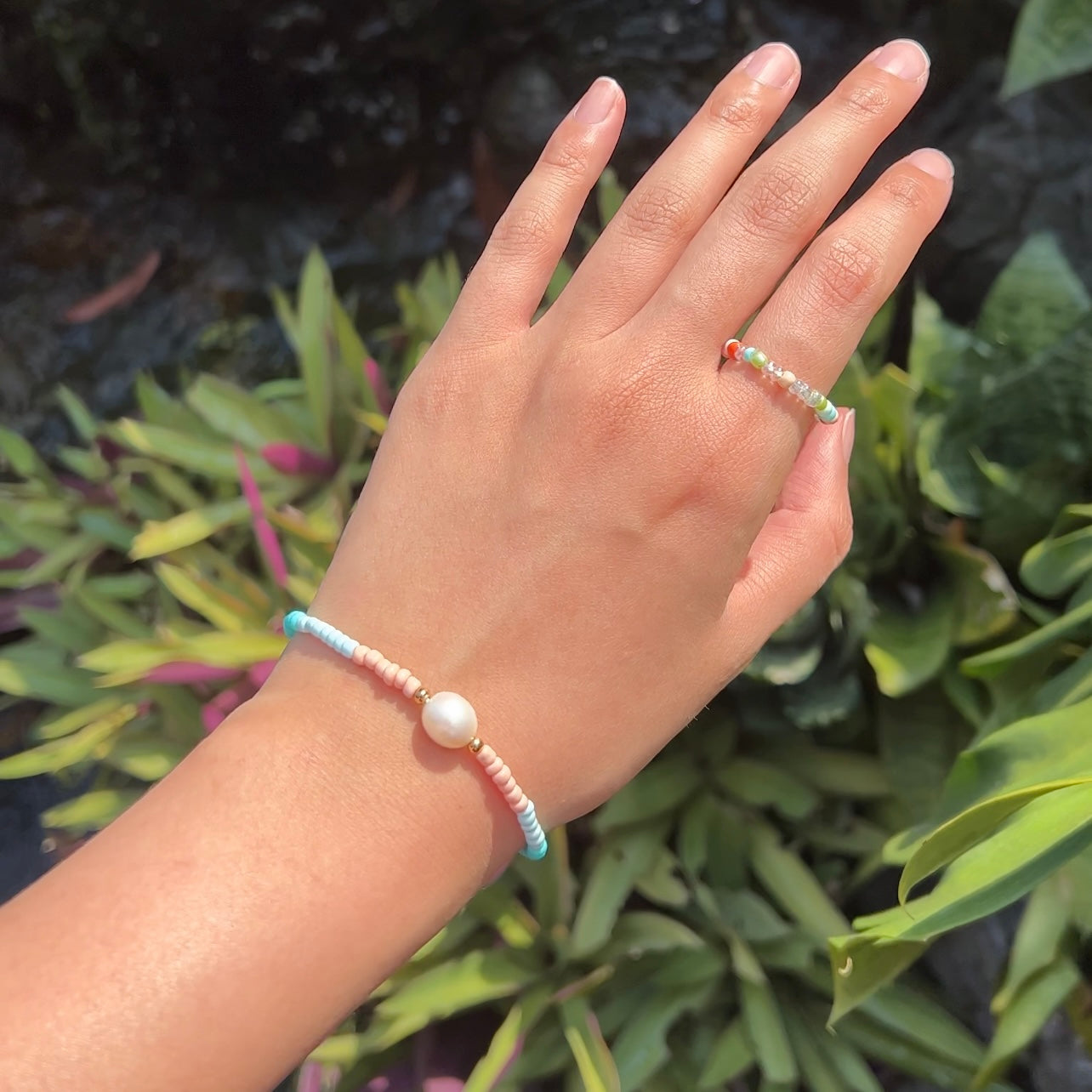 ボヘミアンビーチーサマーパールトリオセット