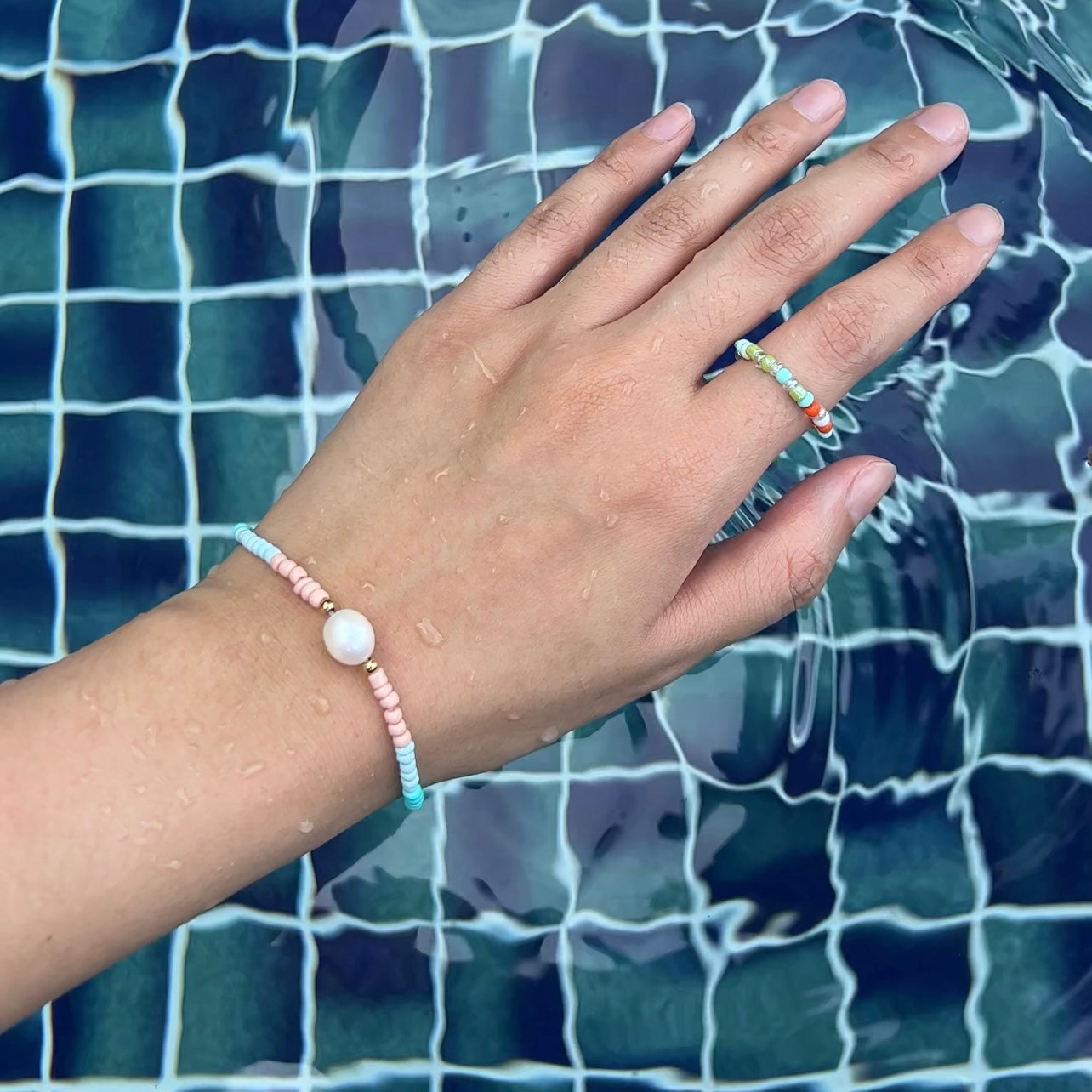 ボヘミアンビーチーサマーパールトリオセット