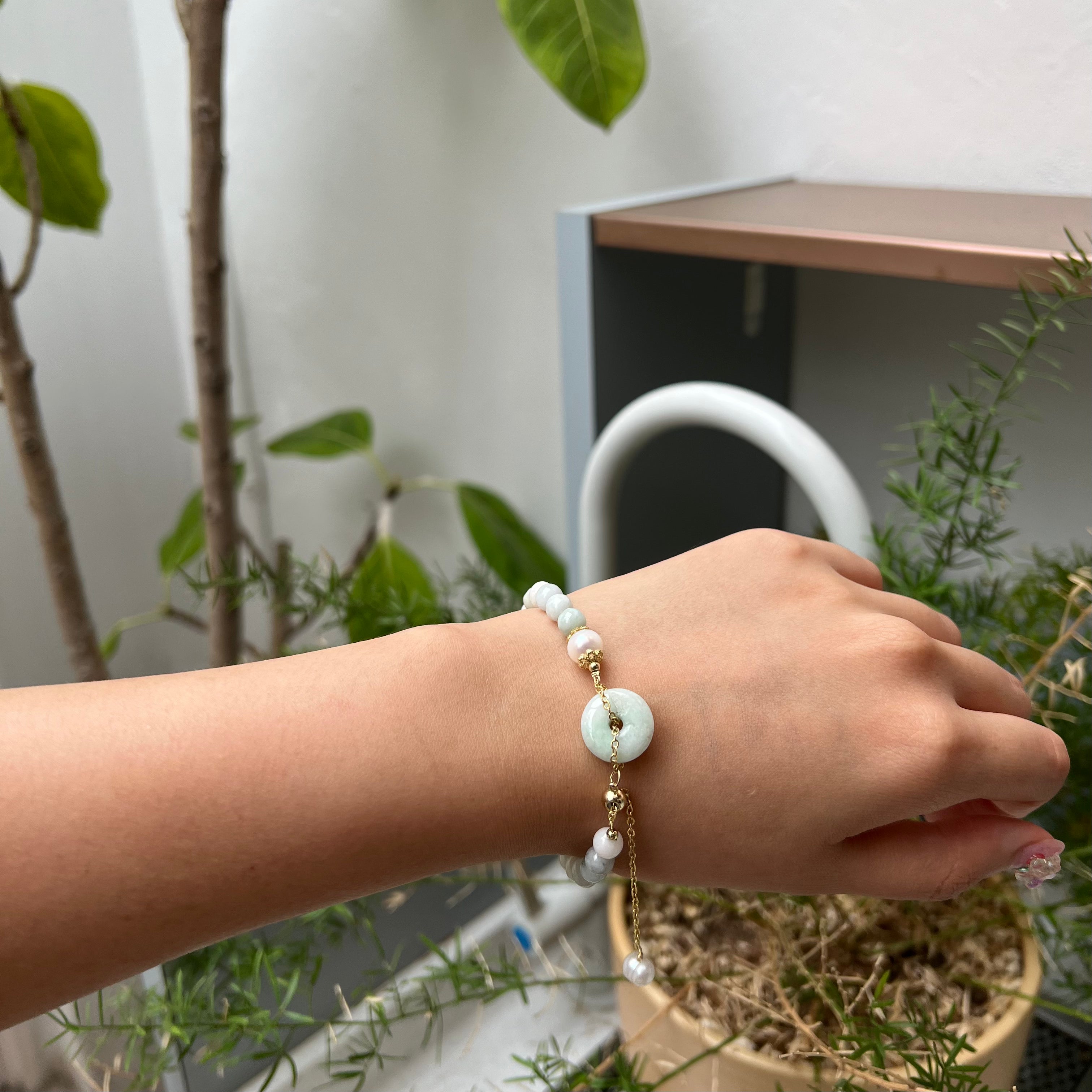 Jade Crystal Bracelet