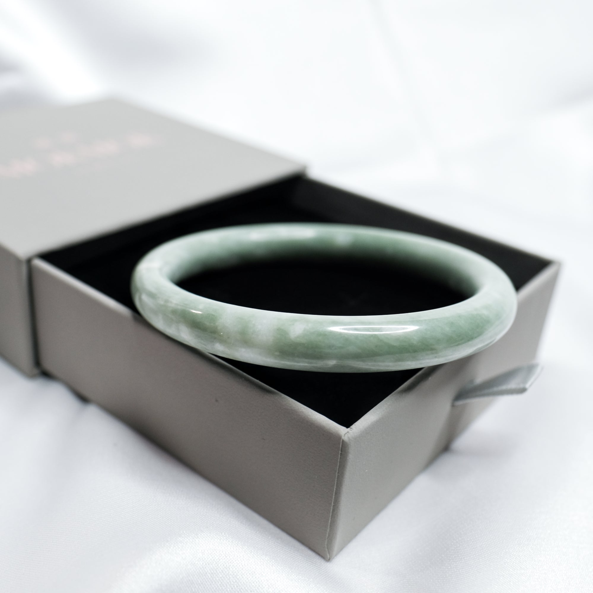 Green Jade Prosperity Bangle + Free jade ring