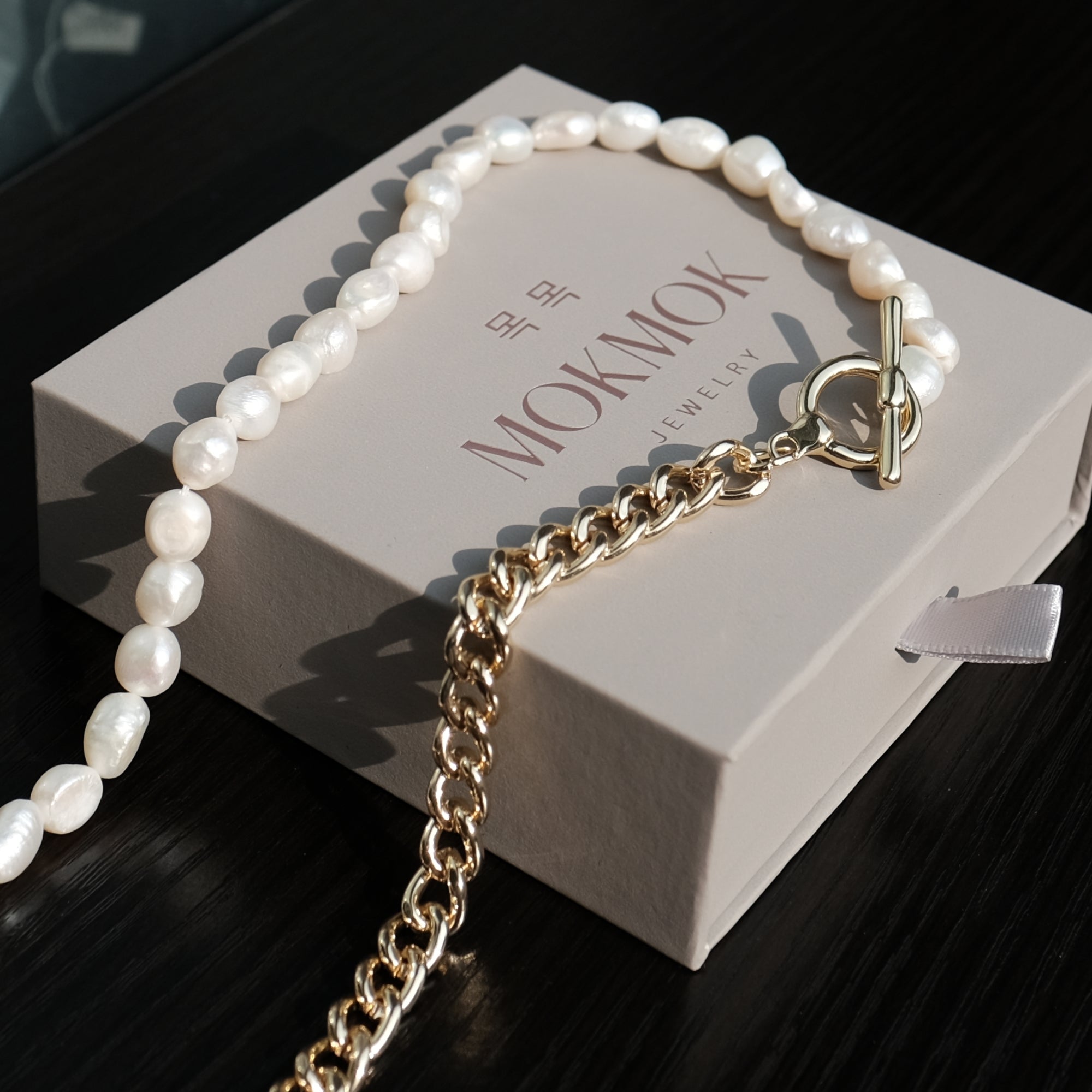 50/50 River Pearl San Marco Chain Choker