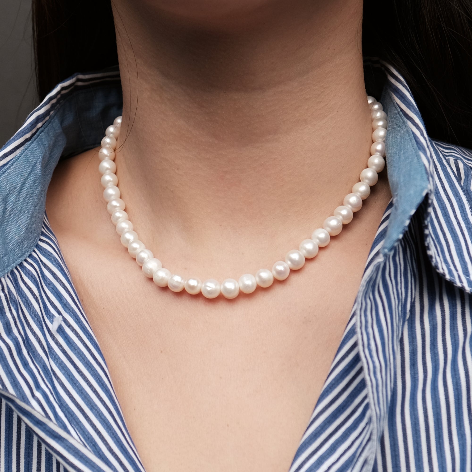 Marilyn Full Pearl Necklace