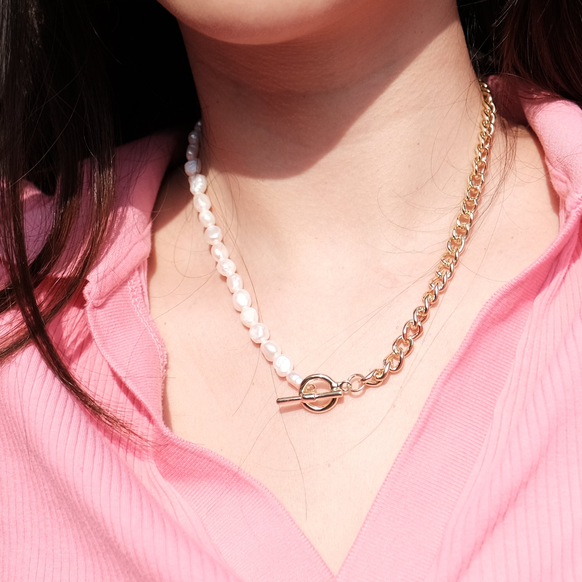 50/50 River Pearl San Marco Chain Choker