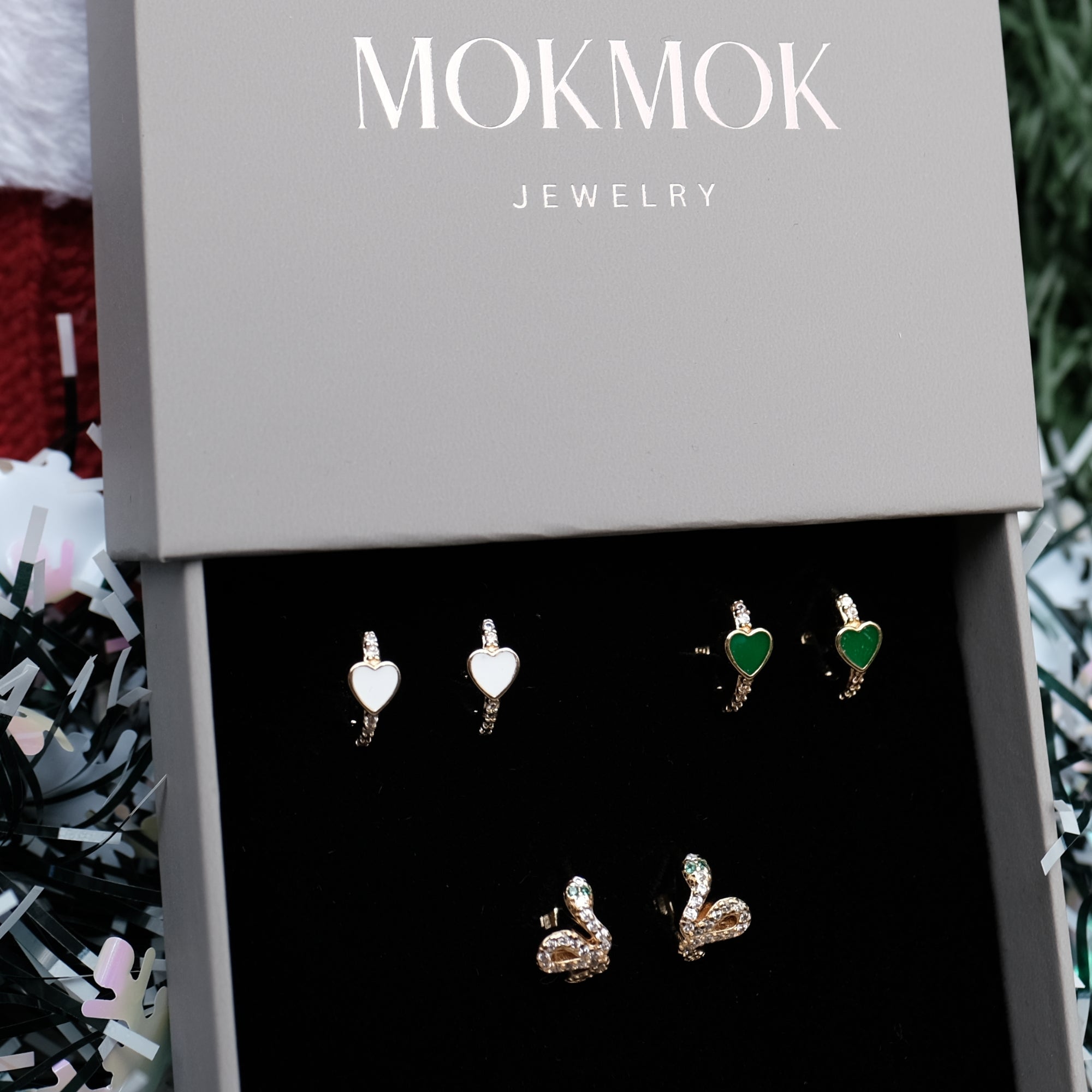 Emerald green collection (set of 3)