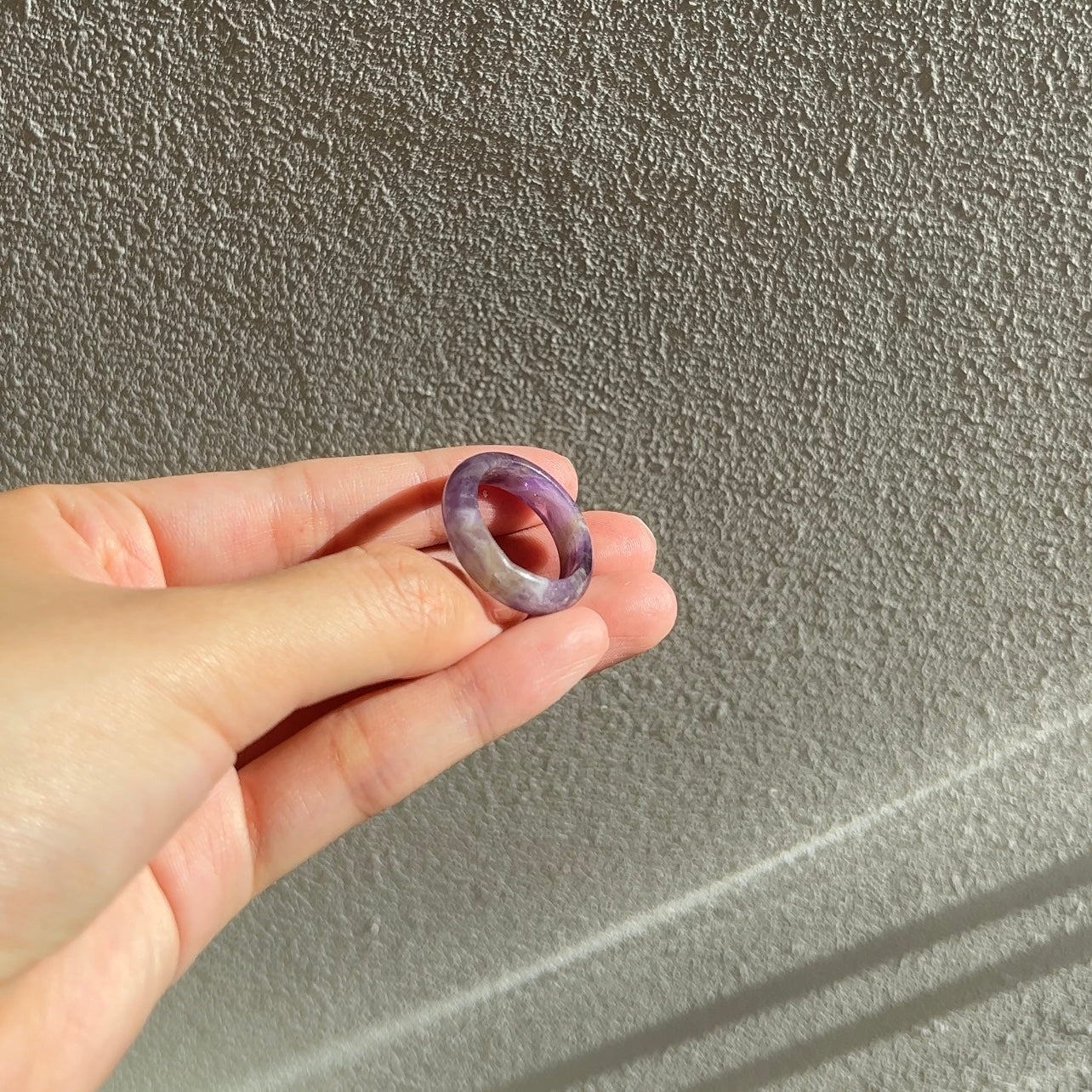 Lavender Jade Rings (set of 2) - INSTOCK LIMITED PIECES