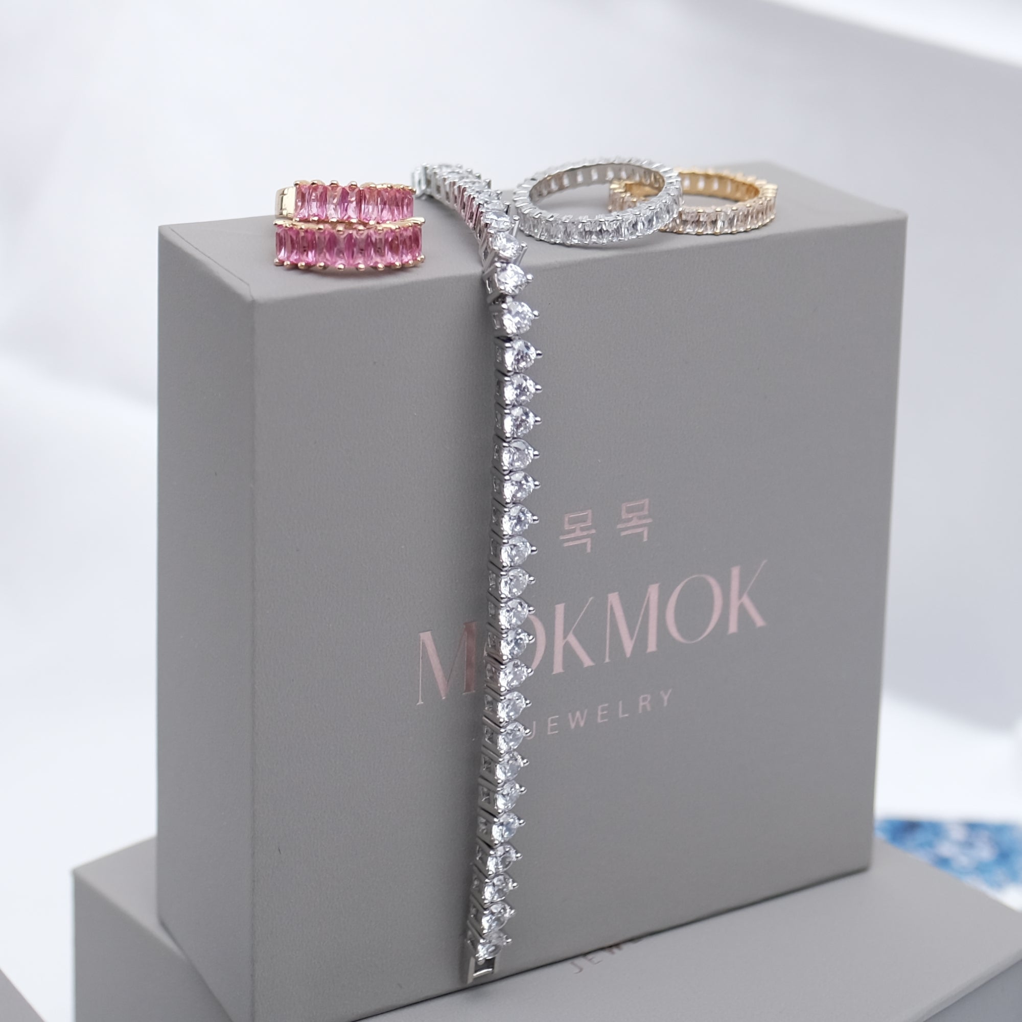 Mokmok Signature Tennis Bracelet