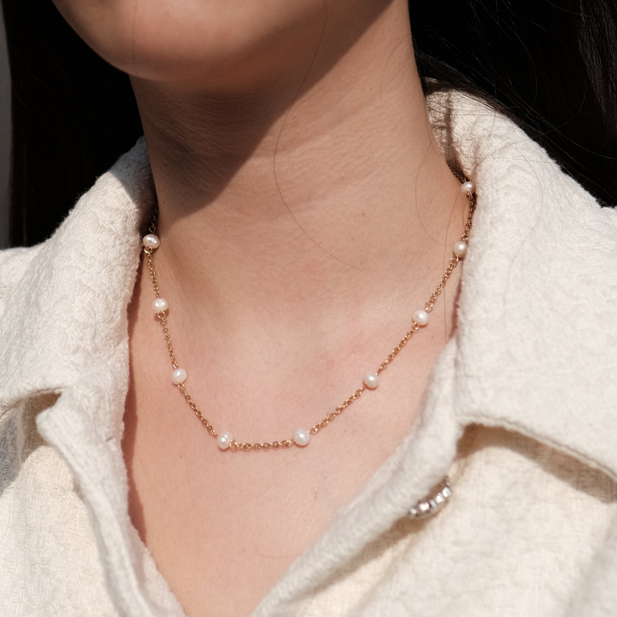 Olivia Pearl Necklace